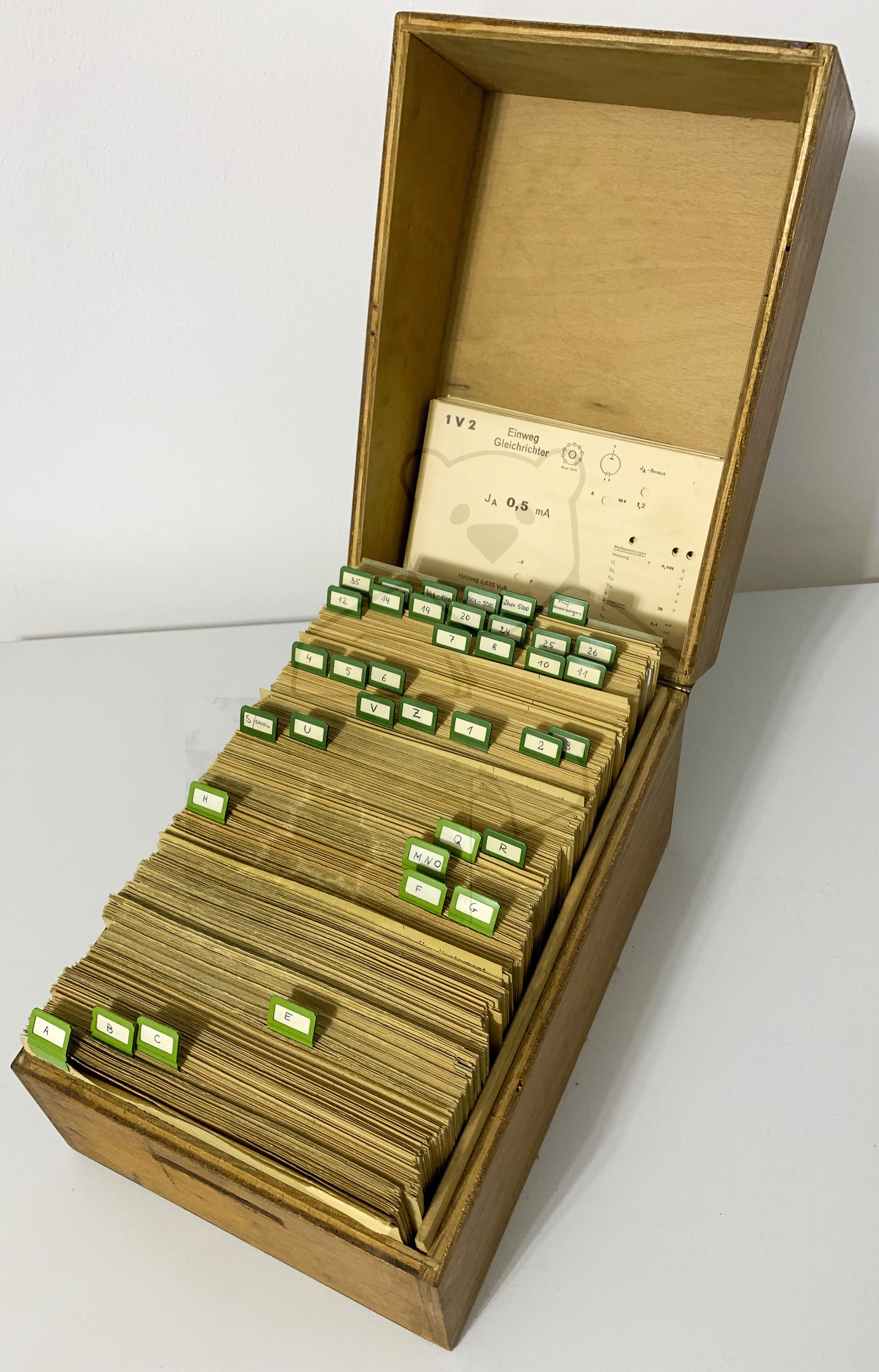 Neuberger RPM370-1 - Messkartensatz aufgeklappt